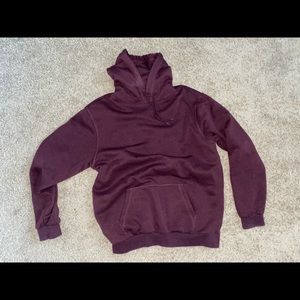 Maroon Divided Hoodie from H&M